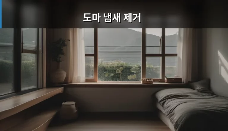 도마 냄새 제거 방법과 재질별 관리 가이드