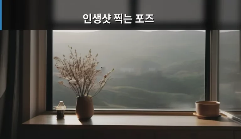 인생샷 찍는 포즈 가이드와 사진 촬영 꿀팁