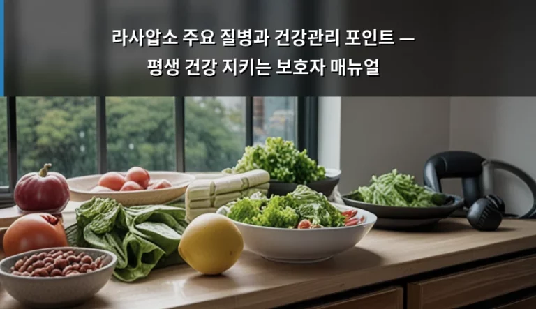 라사압소 주요 질병과 건강관리 포인트 — 평생 건강 지키는 보호자 매뉴얼