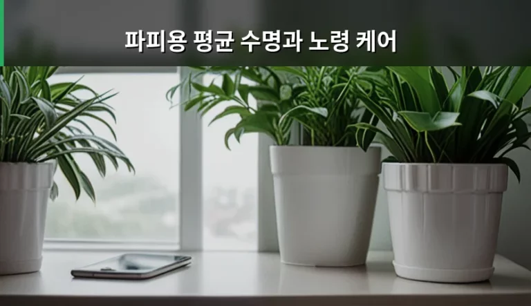 파피용 평균 수명과 노령 케어 핵심 관리 방법
