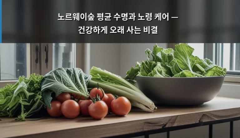 노르웨이숲 평균 수명과 노령 케어 — 건강하게 오래 사는 비결