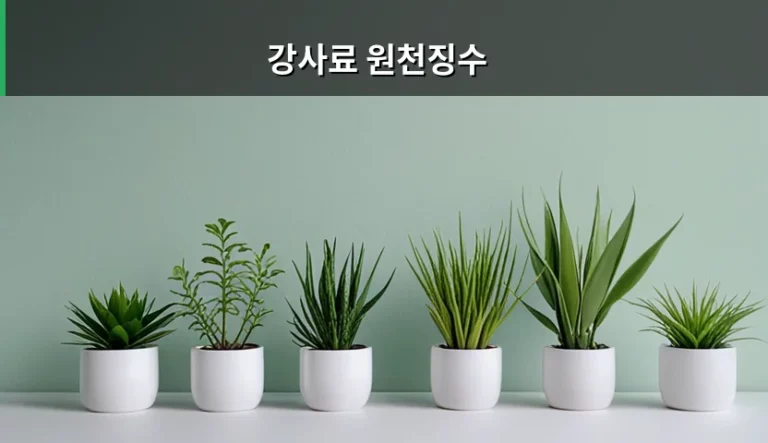 의료인 및 전문가를 위한 강사료 원천징수 가이드