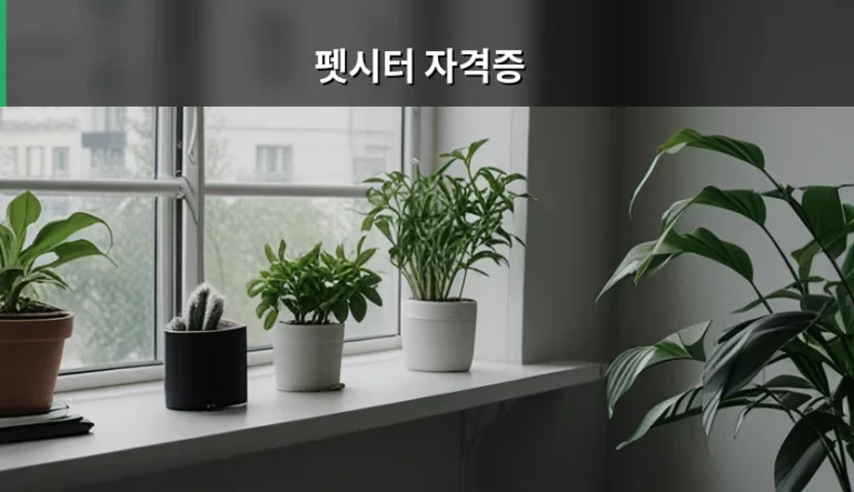 펫시터 자격증 취득 방법과 실무 활용 가이드