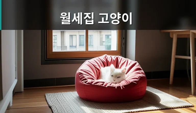 월세집 고양이 키울 때 집주인 동의는 어디까지 필요할까