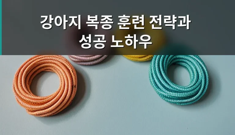 강아지가 말을 안 들을 때 우위를 점하려다 망치는 것들
